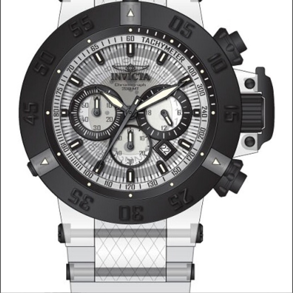 INVICTA AUTHENTIC WATCH❤️❤️❤️ black pin is missing